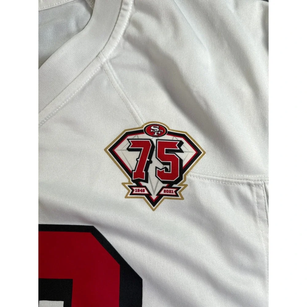 Nike San Francisco 49ers Deebo Samuel Jersey‎ Mens XXL White 75th Anniversary 19